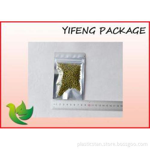 Custom Printed Aluminum Foil Reclosable Bag With Zipper Oxy